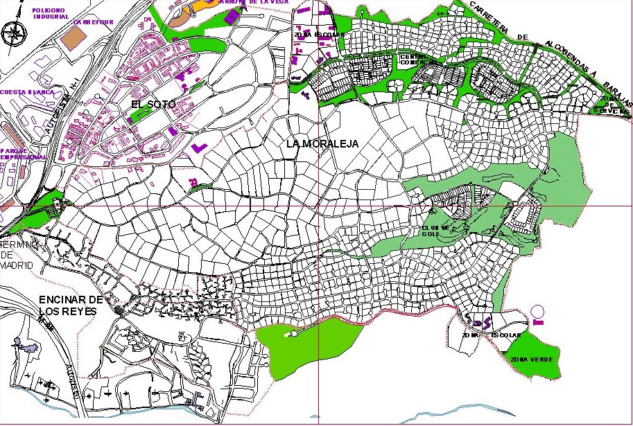 Plano de La Moraleja